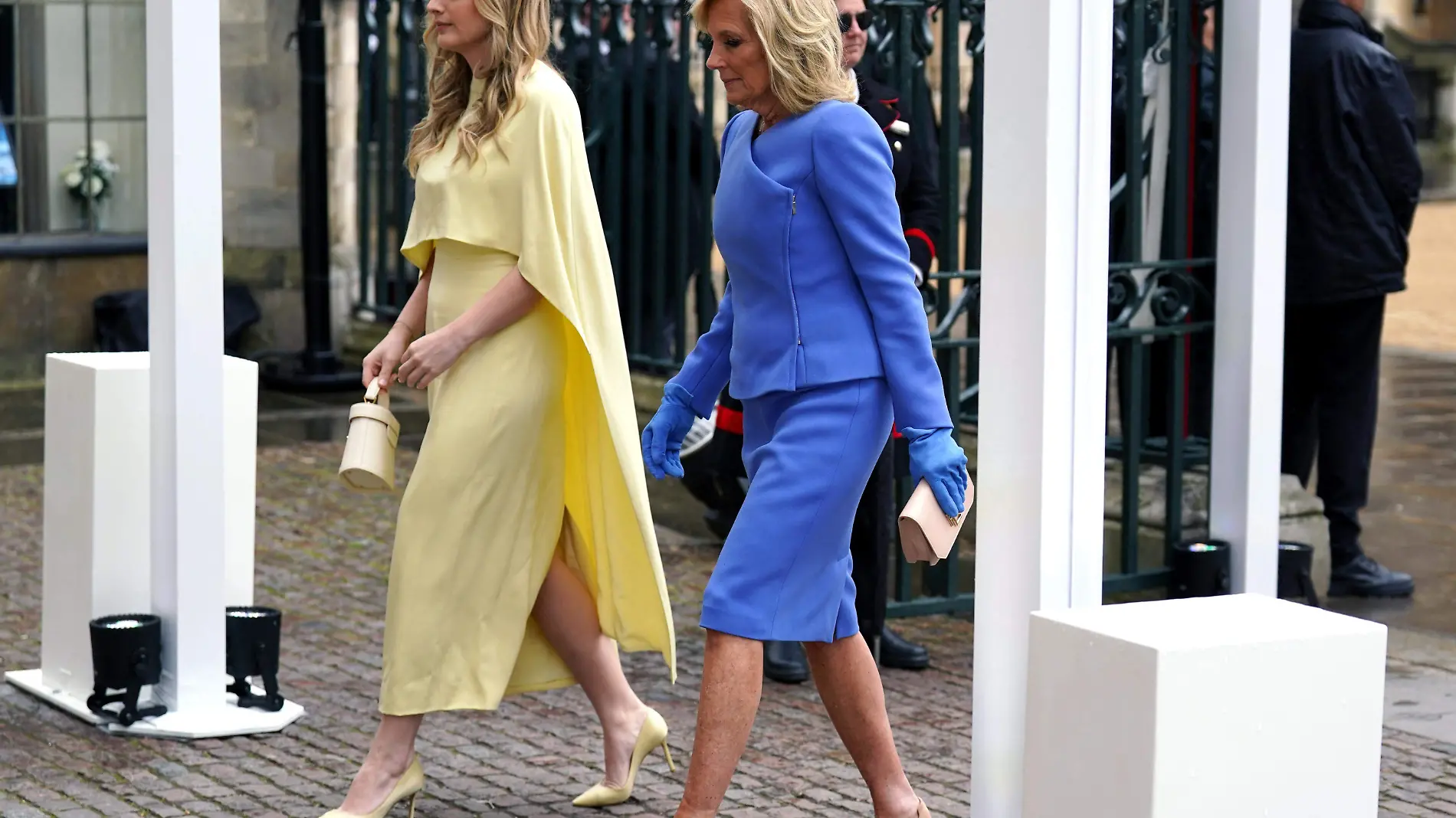 Jill Biden y su nieta Finnegan también se hicieron presentes